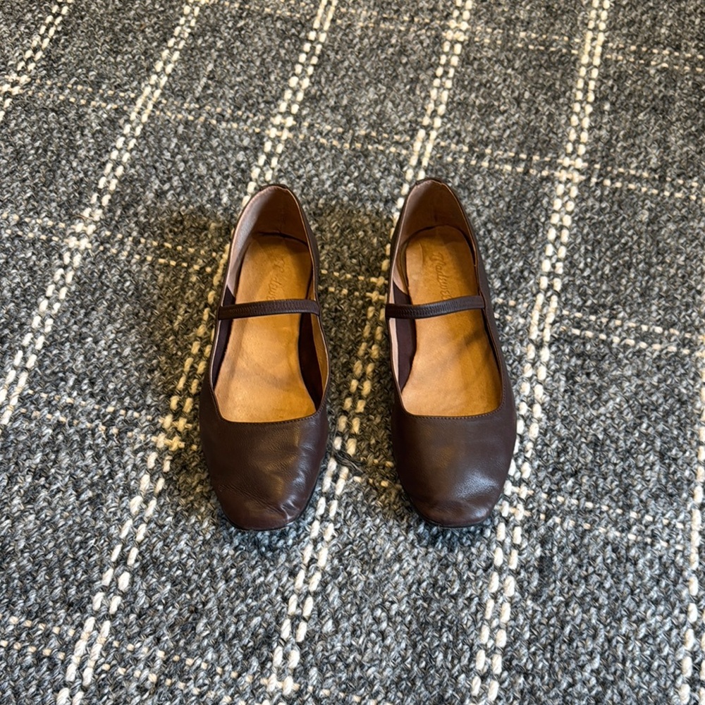 Madewell Greta Brown Ballet Flats